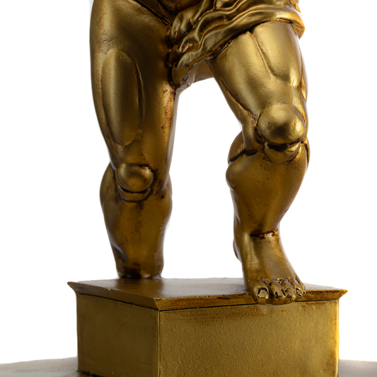 Atlas Bronze World Whiskey Decanter Globe - 15" Tall