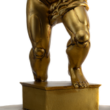 Atlas Bronze World Whiskey Decanter Globe - 15" Tall