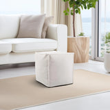 Tall Square Pouf Pana Natural