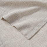 Linen Blend Light Filtering Curtain Panel Pair, Natural