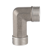 Waterdrop 3/4" Metal 90 Degree Elbow Pipe, metal pipe couplings and joints