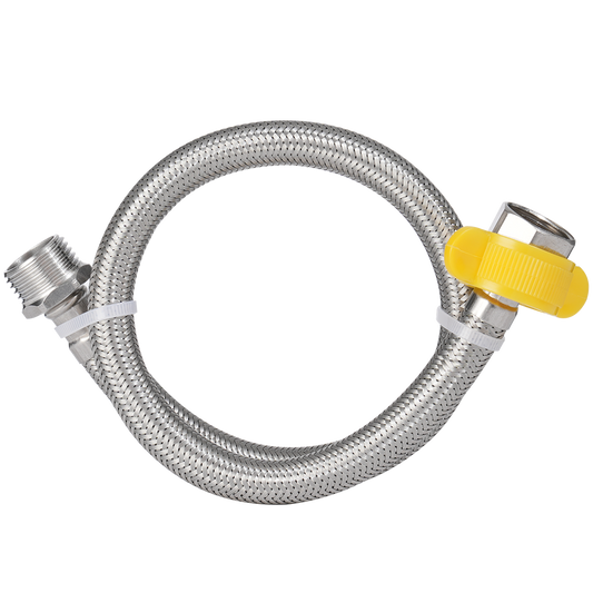 Waterdrop 20 Foot Hose 304 Stainless Steel Metal, metal hoses for plumbing use, Lightweight, Rust Proof, Easy to Use & Store