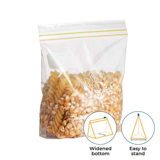 Waterdrop Food Storage Bag, for Microwave, Fridge, Freezer, Pack of 30, 14 x 16 cm