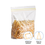 Waterdrop Food Storage Bag, for Microwave, Fridge, Freezer, Pack of 30, 14 x 16 cm