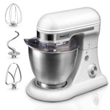 4.8QT Electric Stand Mixer, 12 Speeds Tilt-head with Dough Hook, Whisk, Beater, Bowl, Rotary Knob, Home Kitchen Use