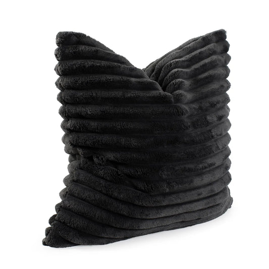 Pillow 24 x 24 Shar Pei Black - Down Alternative Insert