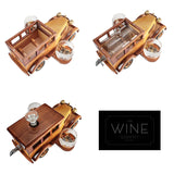 Vintage Car Decanter and Glasses Set