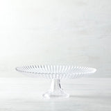 Archie Clear Large Cake Stand 13"