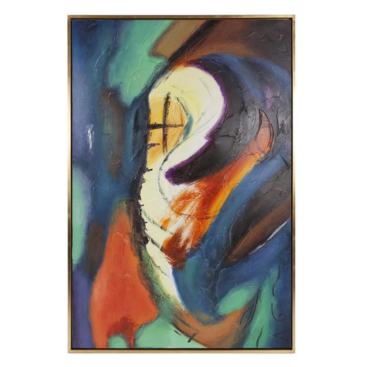 Color Explosion Hand Painted Original Art