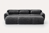 MELLOW 114" 3-Seater Sofa with 3 Ottomans