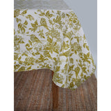 French Home Honeysuckle 59" X 98" Tablecloth - Chartreuse