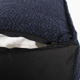 Square Pouf Barbet Royal