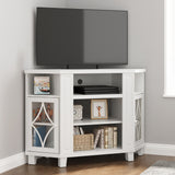 Corner Tv Stands For Tvs Up To 55'', Media Console Table