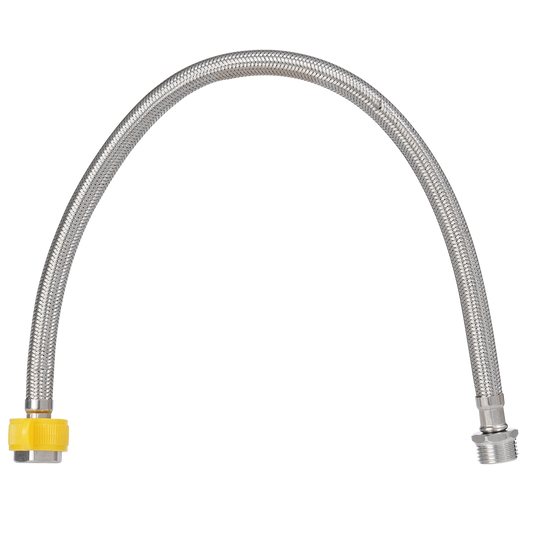 Waterdrop 20 Foot Hose 304 Stainless Steel Metal, metal hoses for plumbing use, Lightweight, Rust Proof, Easy to Use & Store