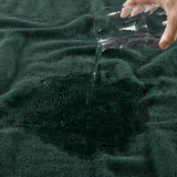 Antibacterial Spa-Like 8-Piece Bathroom Towel Set, Green