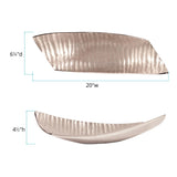 Chisel Texture Nickel Aluminum Tray