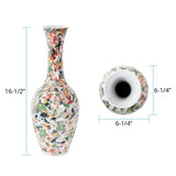 Jardin Colore' Tall Necked Vase