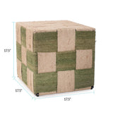 Escobedo Square Jute Side Table