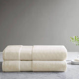 Turkish 600gsm Cotton 2-Piece Bathroom Sheet Set, Natural