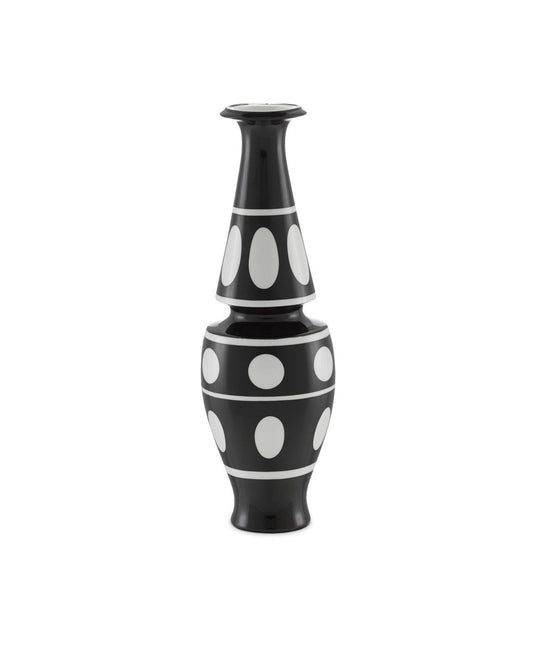 De Luca Black & White Vase