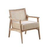 Wholesale Modern Farmhouse Wood Armchair Living Room Accent Chair