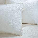 6 Piece Reversible Cottage Daybed Cover Set, White