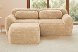MELLOW 80" Loveseat with 1 Ottoman