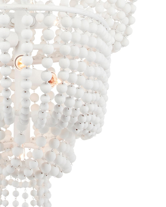 Neptune White Chandelier