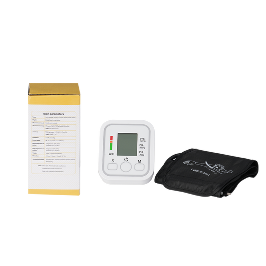 Waterdrop Blood Pressure Monitor for Home Use, Easy to Use with Large LED Display, Professional  Medical apparatus for monitoring blood properties and respiratory events