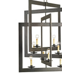 Middleton Large Bronze Chandelier