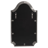 Bosworth Brushed Titanium Shield Mirror