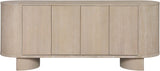 Caldra - Oak Veneer And Solid Wood Sideboard / Buffet