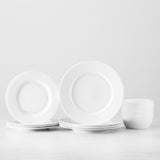 Ornament White 12pc Dinnerware Set