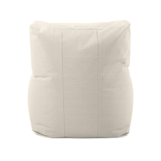 Outdoor Pouf Chair Cover- Driftwood Natural