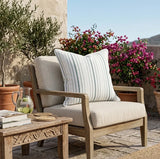 Bayeta Fog 20x20 Pillow