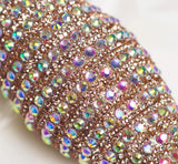 4" Gold Jeweled Drop Ornament Set Of 6