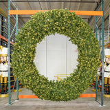 Commercial Wreath Pre Lit Warm White LED