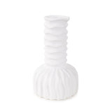 Herring Bulbous Abstract Vase- Tall