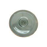 Gray Evil Eye Coffee Cups & Saucers Set of 6
