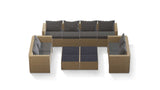 Transformer Patio Conversation Set - Modular 12 Piece to 20