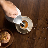 Kook Espresso Cup and Saucer Set of 4, Multicolor
