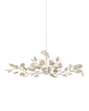 Lunaria Silver Oval Chandelier