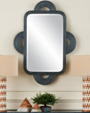 Santos Vintage Navy Rectangular Mirror