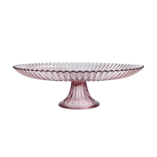 Archie Pink Large Cake Stand 13"