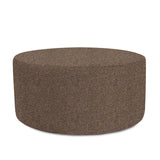 Universal Round Ottoman Cover Panama Chocolate