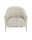 Emmitt Silver Armchair, Uttermost Natural