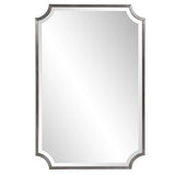 Hastings Brushed Titanium Shield Mirror
