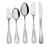 SilverNest 20-Piece Beaded Silverware Set