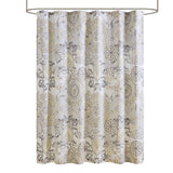 Medallion Traditional Cotton Shower Curtain