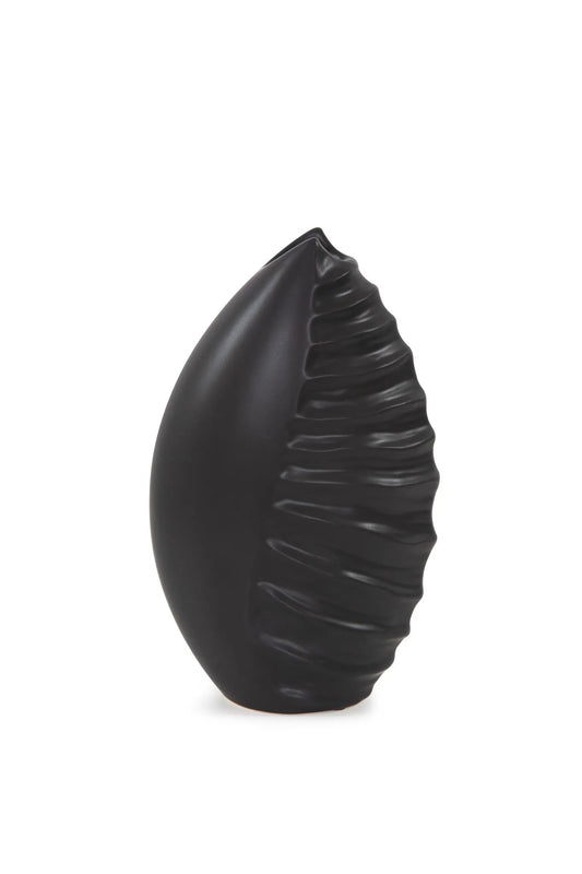 Dierks Ribbed Vase- Short